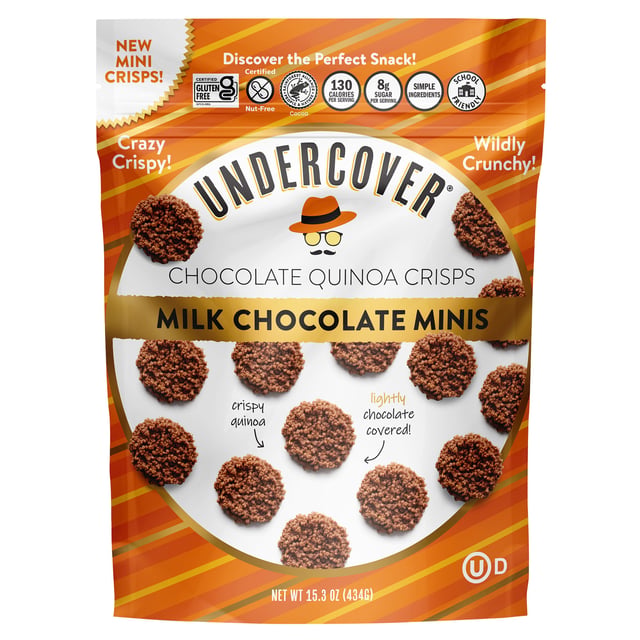 Undercover Chocolate Quinoa Crisps 15.3 oz (0.956 lb)