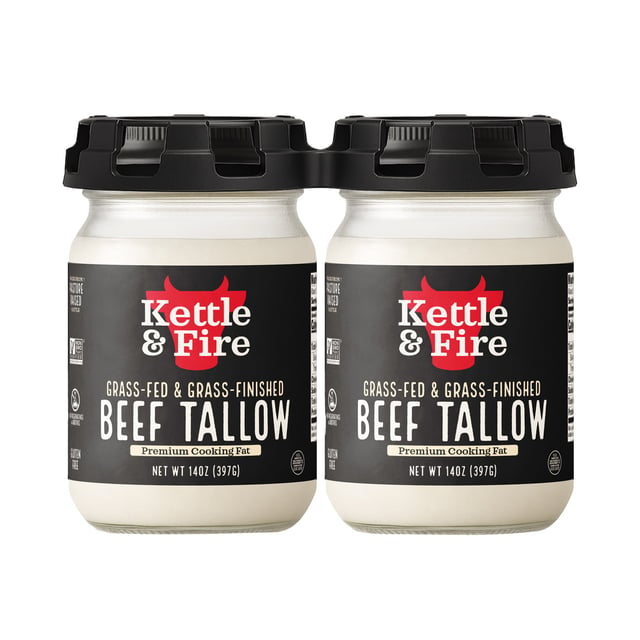 Kettle and Fire Grass Fed Beef Tallow 2 / 14 oz