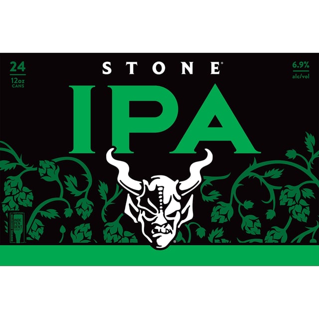 Stone Brewing Co. India Pale Ale San Diego 24/12 oz Cans