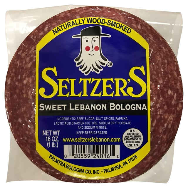 Seltzer's Sweet Lebanon Bologna 32 oz (2 lbs)