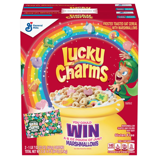 General Mills Lucky Charms, 46 oz (2.88 lbs)