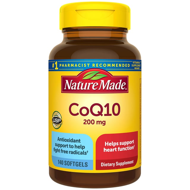 Nature Made Coenzyme Q10 200mg 140 Count