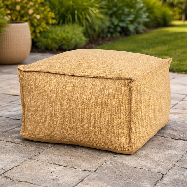 Hermosa Indoor/Outdoor Pouf