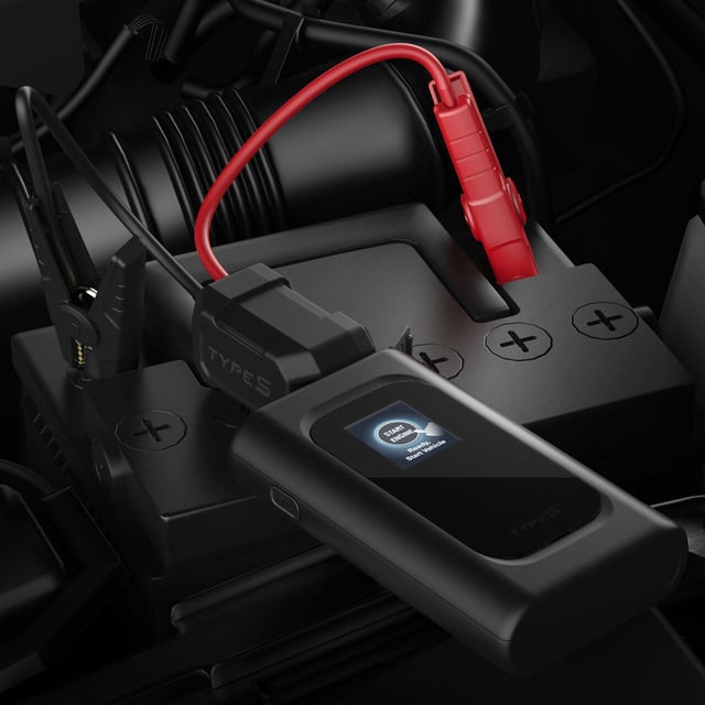 Type S 8,600mAh Power Bank Jump Starter
