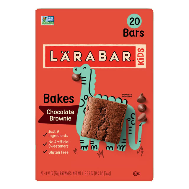 Larabar Kids Chocolate Brownie 20ct/0.96 oz (1.2 lb)