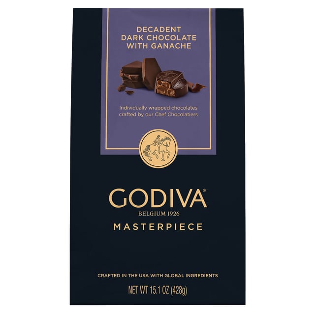 Godiva Masterpiece Dark Chocolate Ganache 15 oz