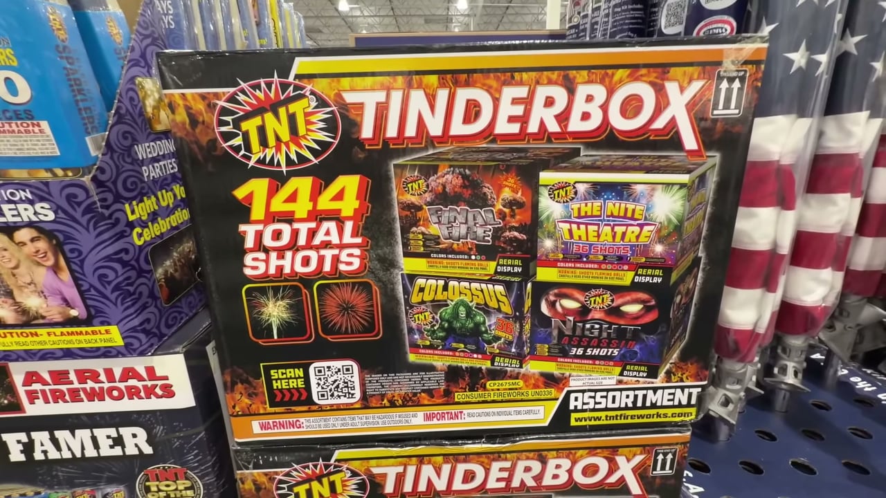 TNT Fireworks Tinderbox