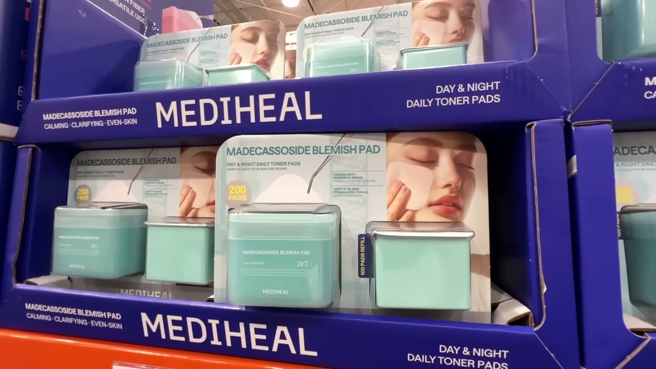 Mediheal Madecassoside Pad Set 100 Pads & 100 Refill