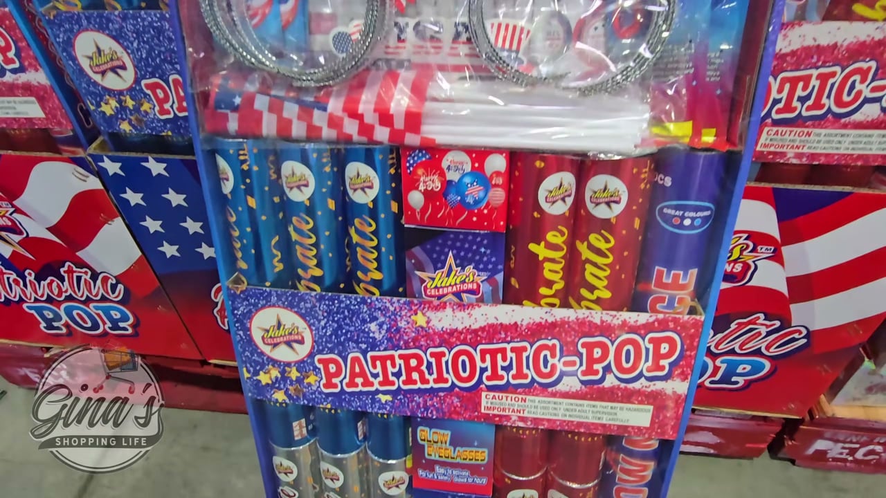 Jake's Fireworks Patriotic Pop 6 lbs