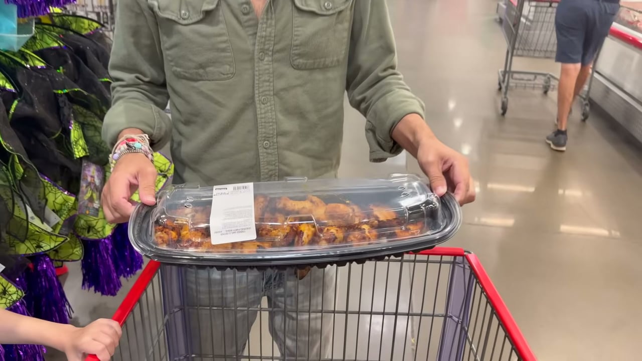 Kirkland Signature Garlic Seasoned Party Wings