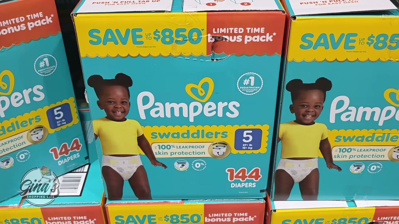Pampers Swaddlers Size 5, 144 Count