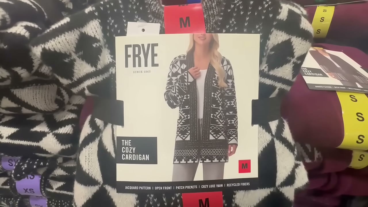 Frye Women's Patterned Cardigan