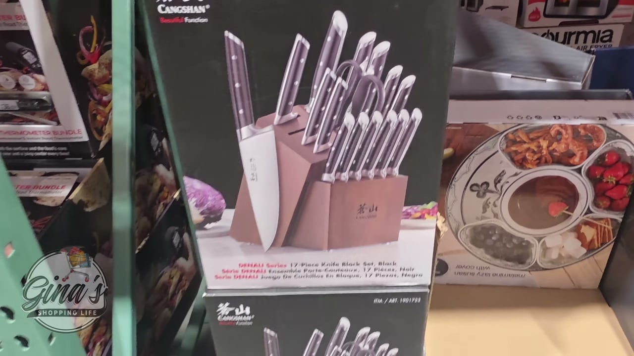 Cangshan Denali Knife Set 17-Piece Knife Block
