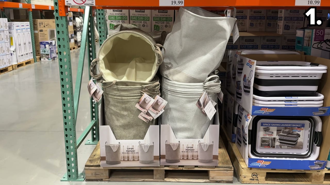 Baum Essex Chelsea Laundry Hamper 2-Pack