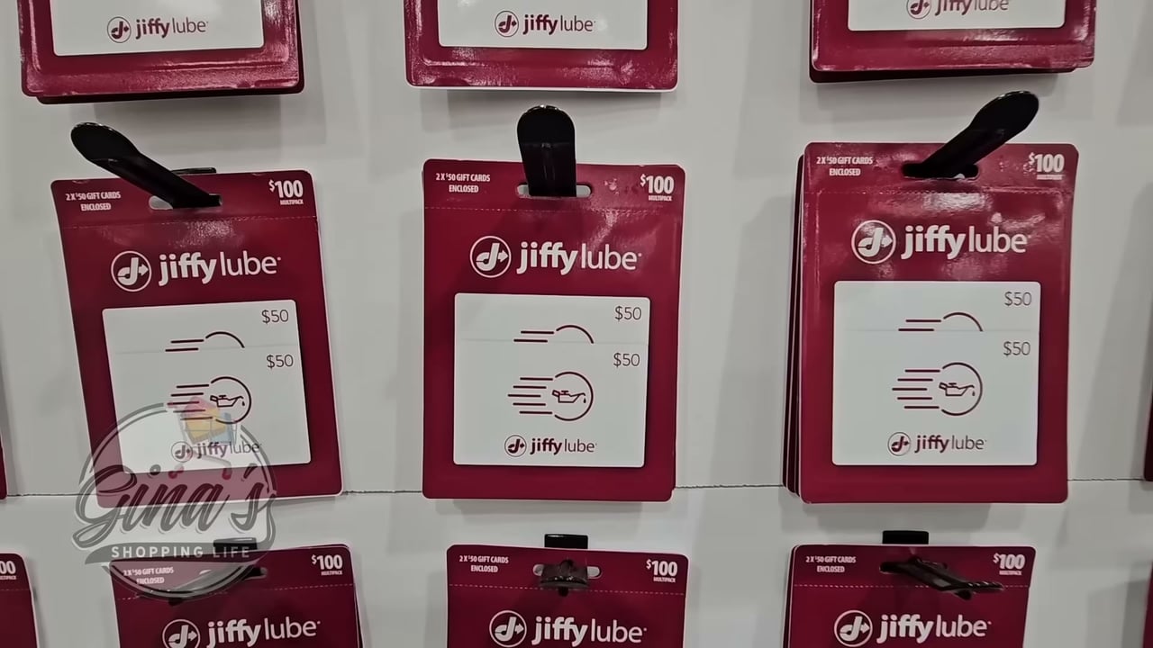 Jiffy Lube 2 x $50 Gift Cards