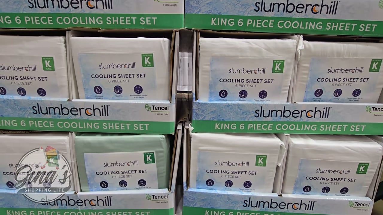Slumber Chill Cooling Sheet Set, 6-Piece King Size