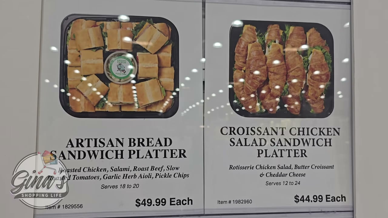 Croissant Chicken Salad Sandwich Platter Special Order