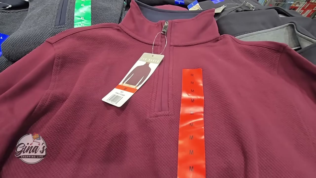 Ted Baker Men's Textured 1/4 Zip (#1816488) - $2.50 (down from $13.97)