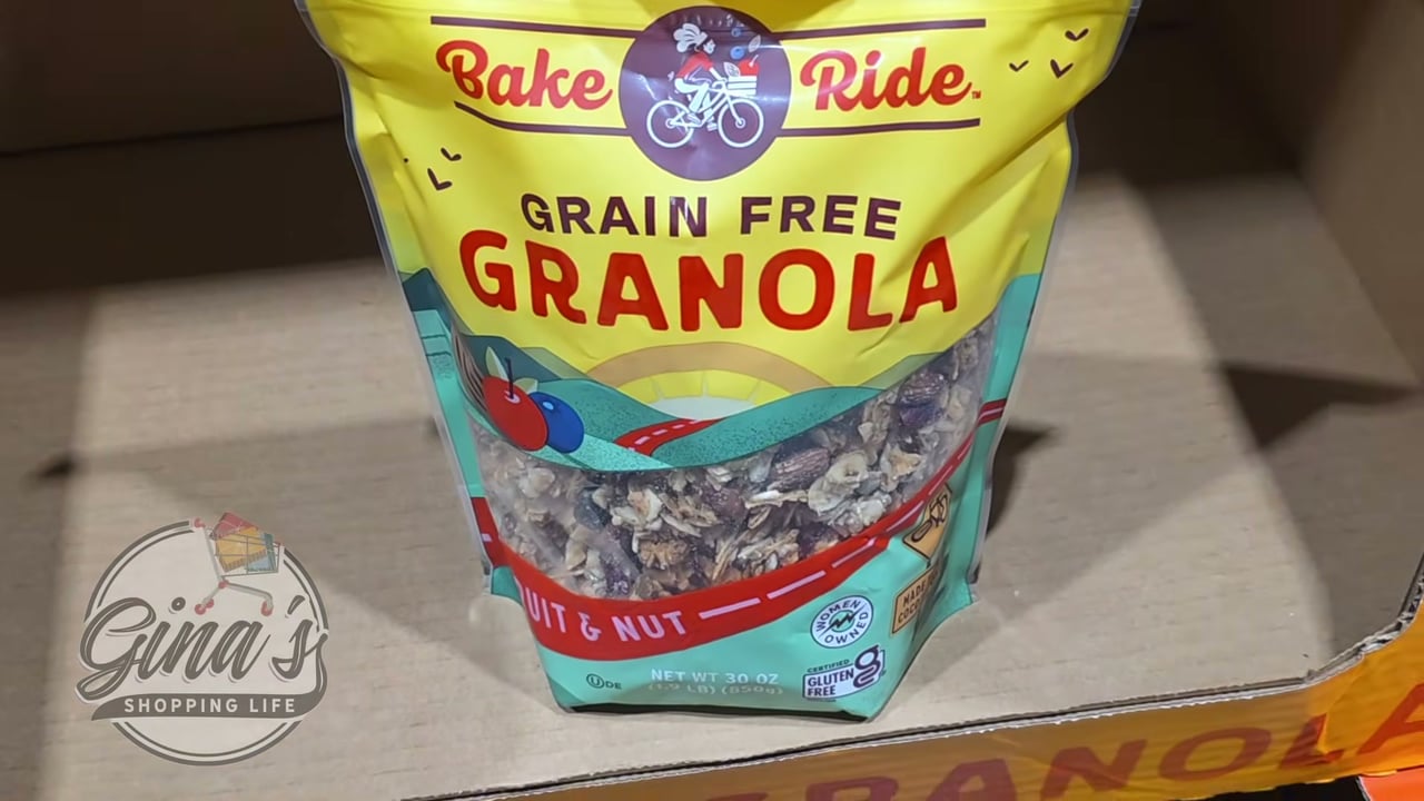 Bake Ride Grain Free Fruit & Nut Granola, 30 oz
