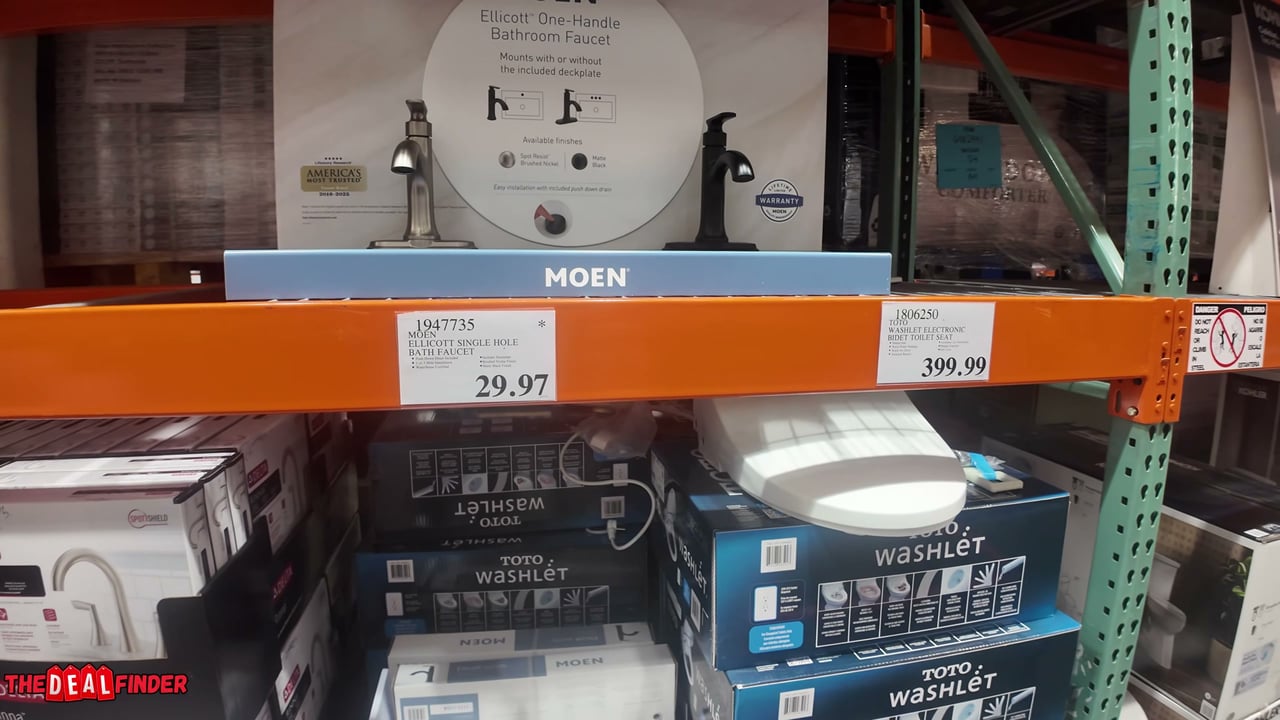 Moen Ellicott Single Hole Bathroom Faucet