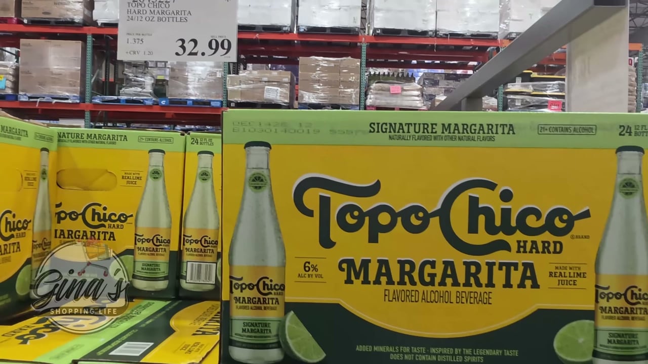 Topo Chico Hard Margarita Flavored Alcohol Beverage Variety Pack, 24/12 oz Bottles