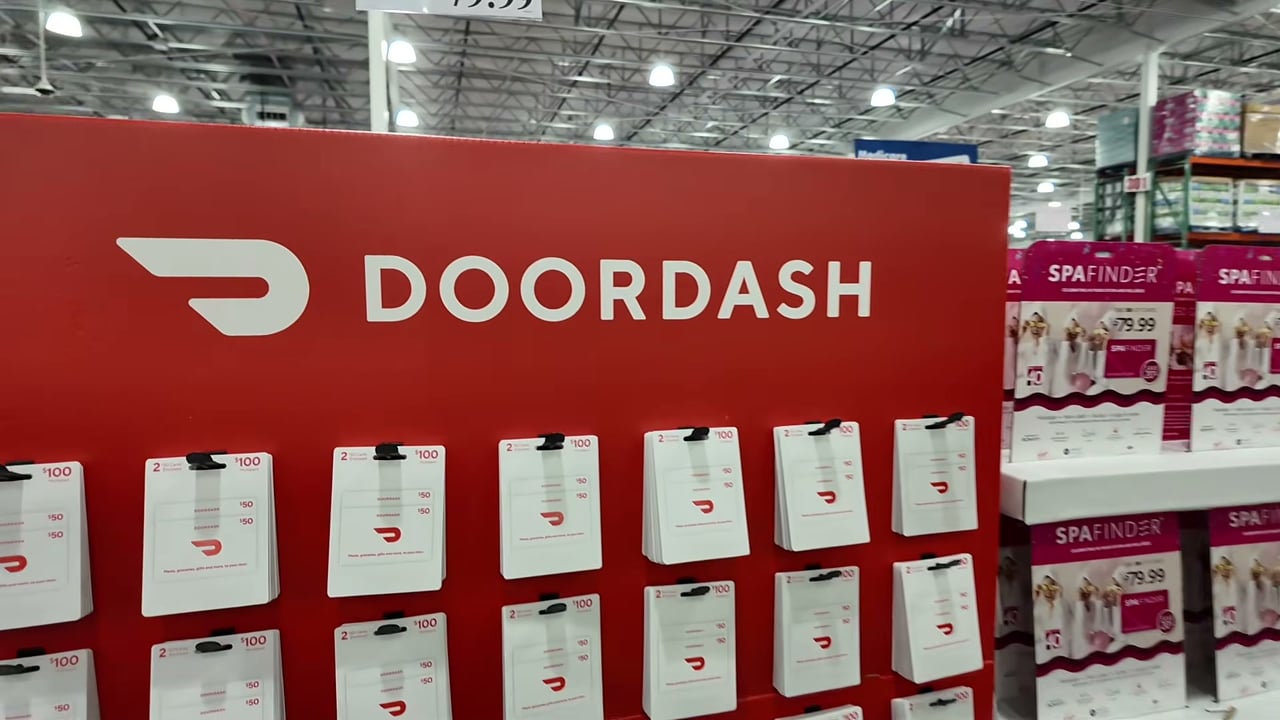 DoorDash 2 x $50 Gift Cards (Non-Refundable)