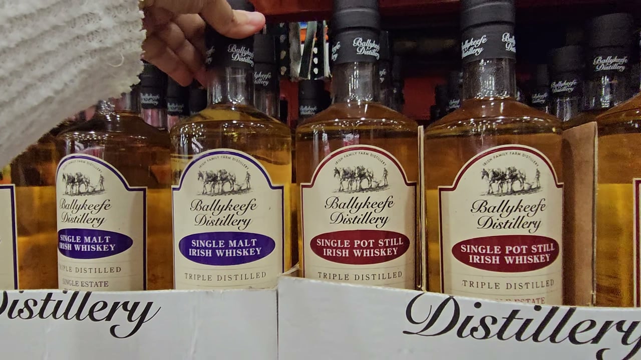 Ballykeefe Distillery Single Malt Irish Whiskey 700ml