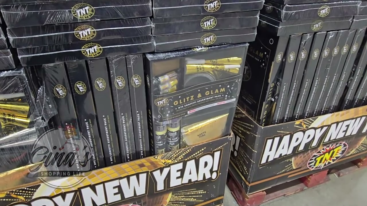 TNT Fireworks Glitz and Glam 52 Pieces Variety Pack
