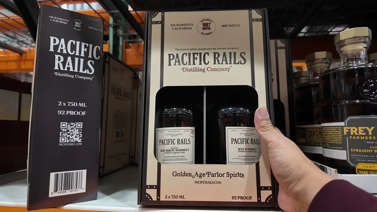 Pacific Rails Whiskey Sacramento 2-Pack (2 x 750ml)