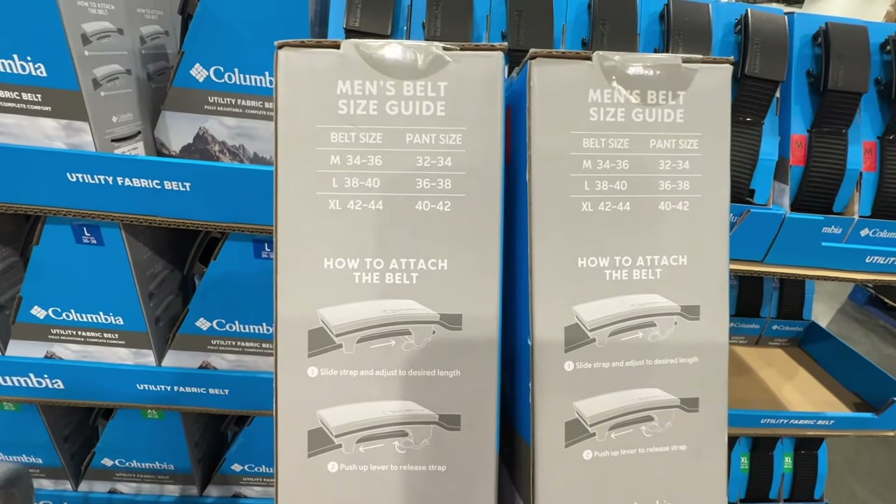 Columbia Men's Stretch Web Utility Belt