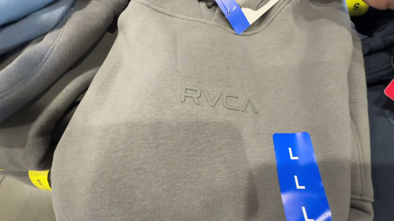 RVCA Men's Fleece Hoodie