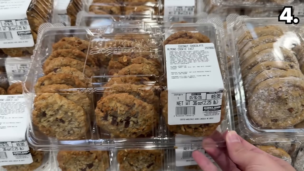 Coconut Chocolate Almond Cookies, 24 ct