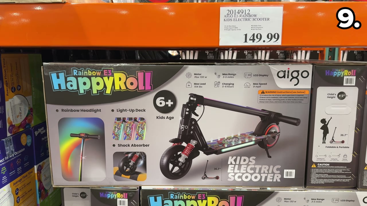 Aigo E3 Rainbow Kids Electric Scooter