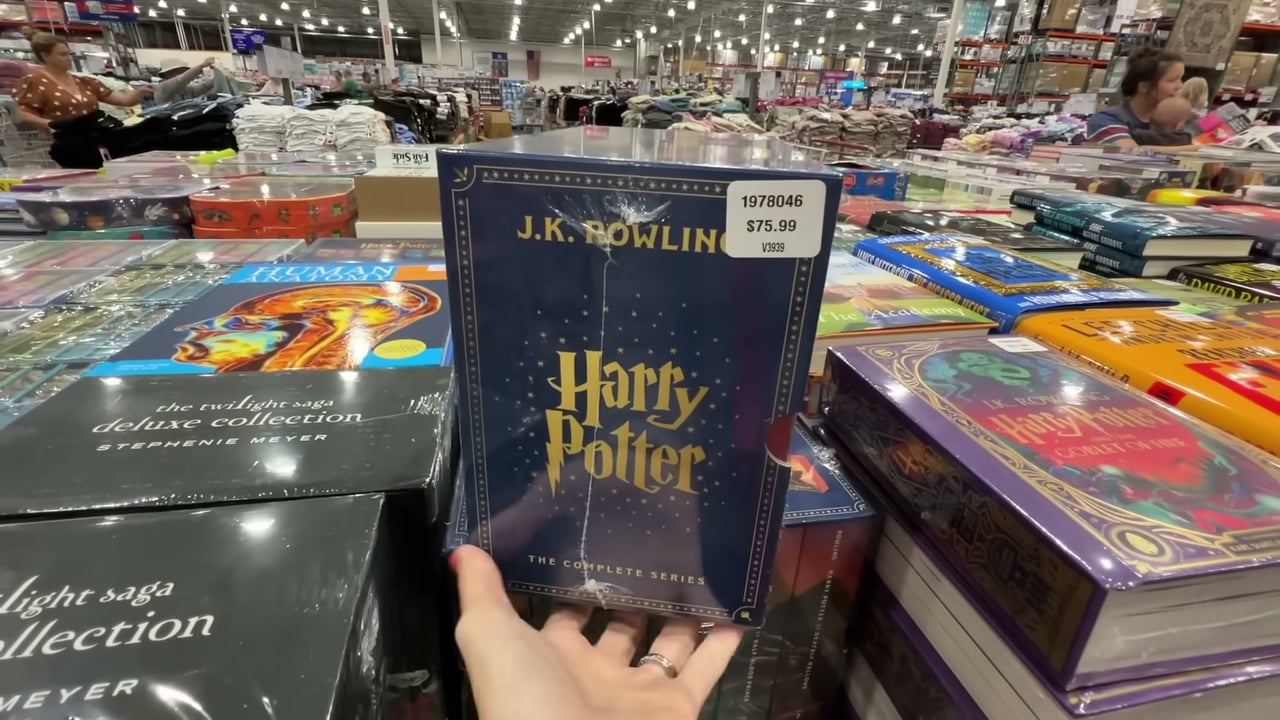 Harry Potter Paperback Box Set Books 1-7 by J.K. Rowling – Deluxe Edition