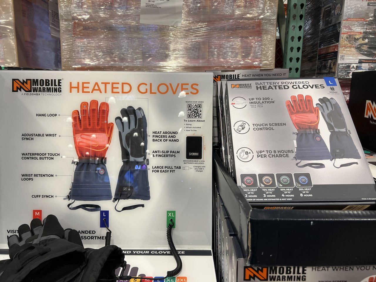 Mobile Warming Heated Glove