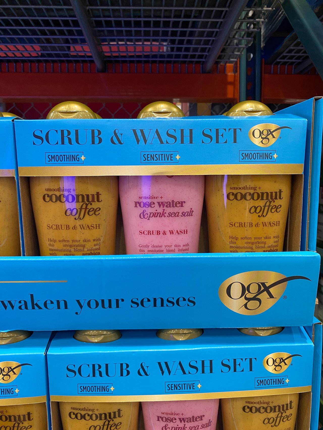 OGX Body Scrub 3-Pack, 19.5 oz Each (#1948680) - $3.97 (down from