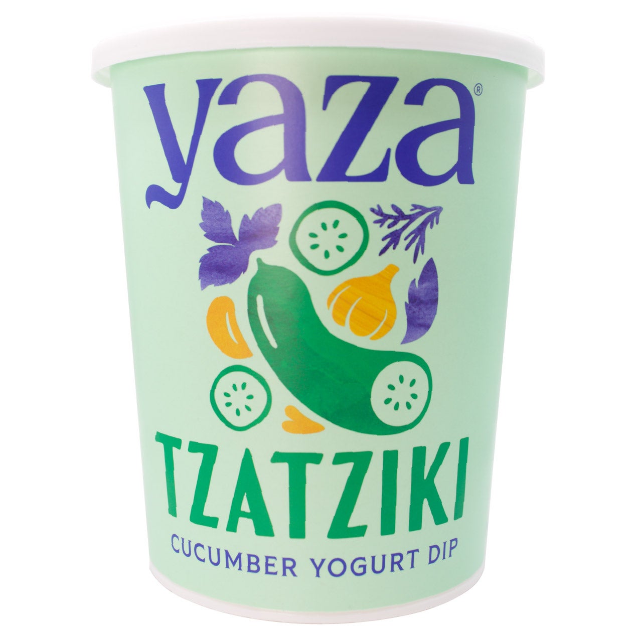 Yaza Tzatziki Cucumber Yogurt Dip, 32 oz (2 lb) - Image 1