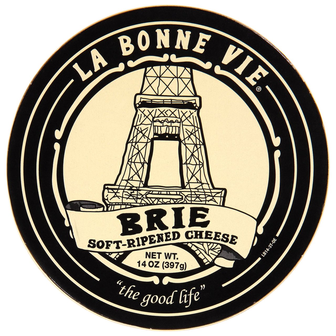 La Bonne Vie Double Crème Brie, 14 oz