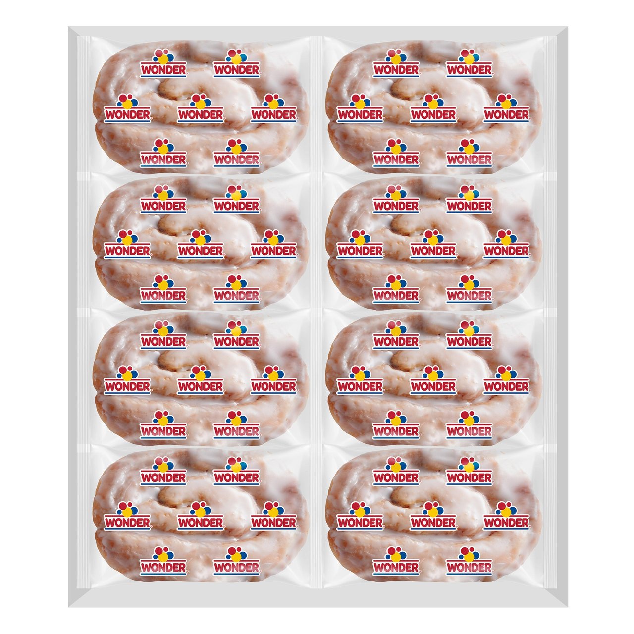 Wonder Glazed Honey Buns 16 Pack, 1.5 Ounce Each - Image 1