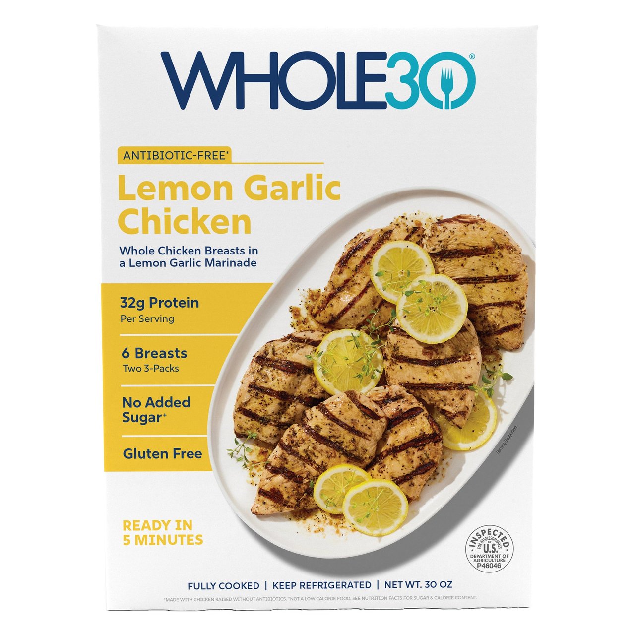 Whole30 Lemon Garlic Chicken 30 oz - Image 1