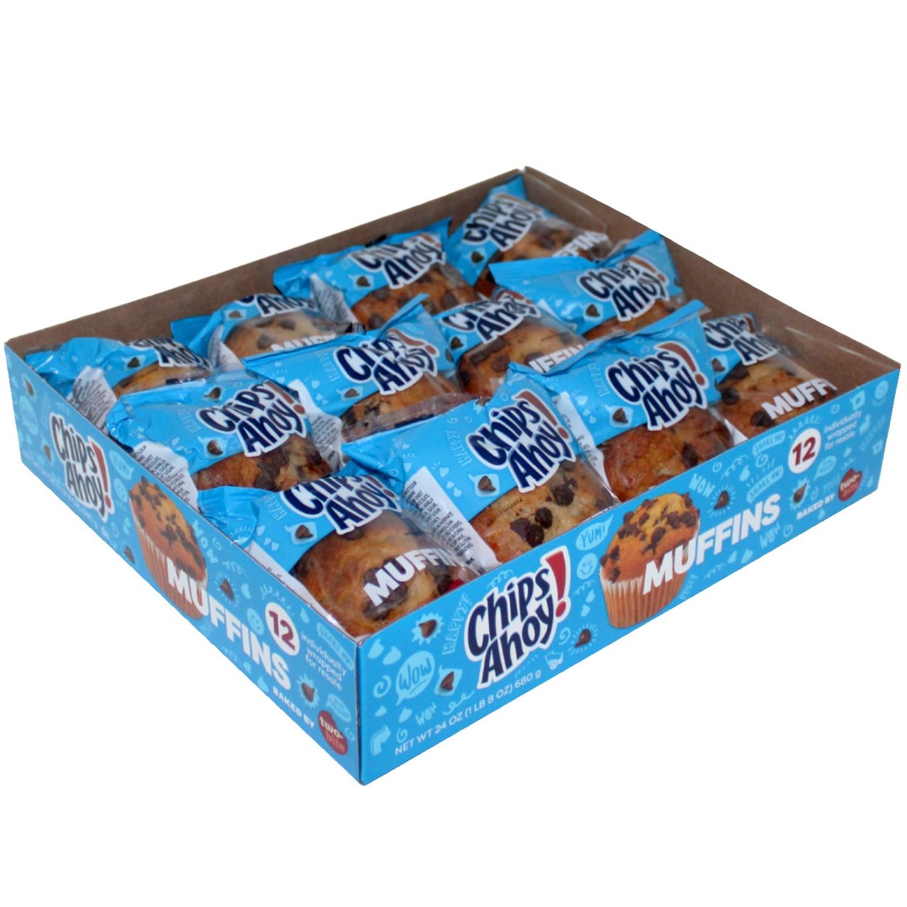 Two Bite Chips Ahoy! Muffins, 12/2 oz - Image 1