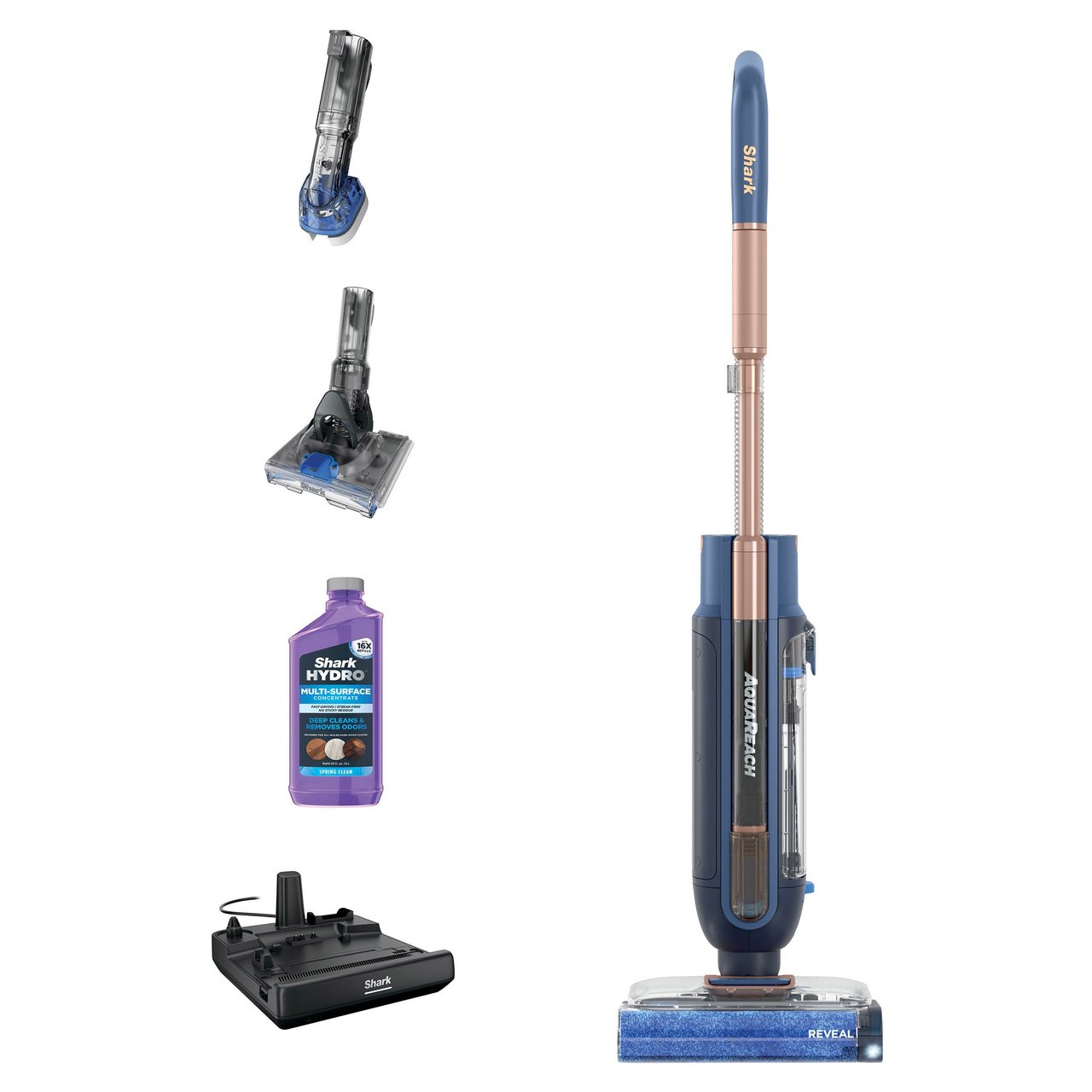 SHARK AQUA REACH PRO VACUUM AND MOP WITH EXTENDABLE WAND ^ - Image 1