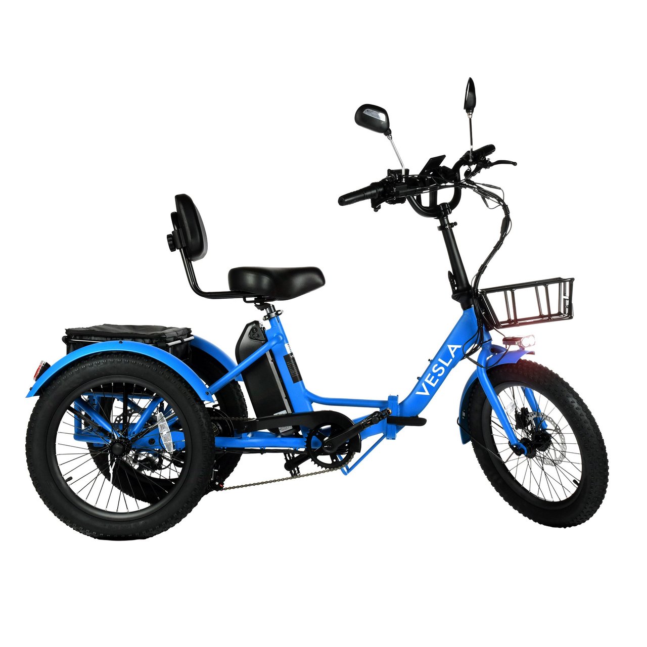 Vesla VS-900 Foldable Fat Tire E-Trike - Image 1