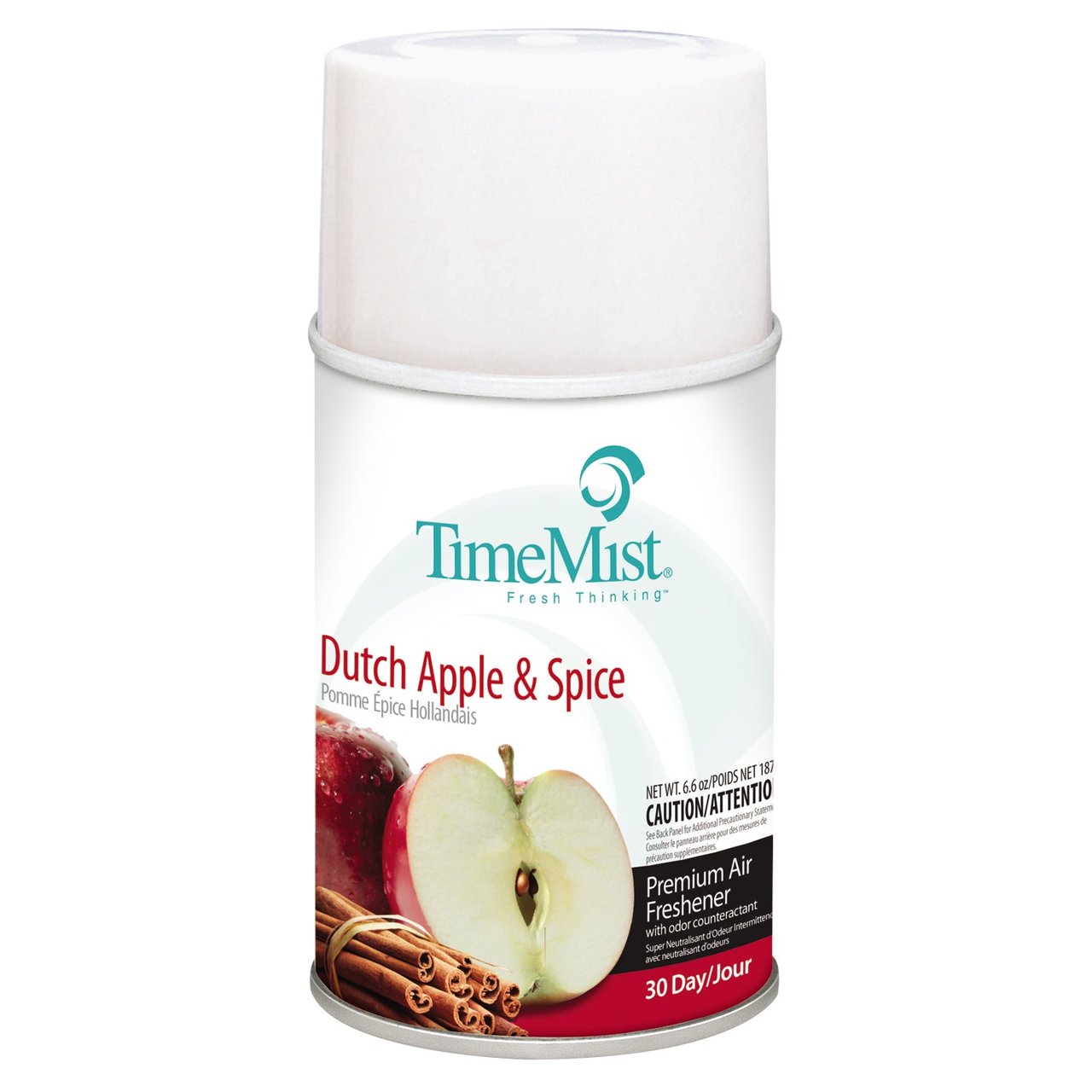 TimeMist Premium Metered Air Freshener Refill, Dutch Apple & Spice (TMS1042818EA)