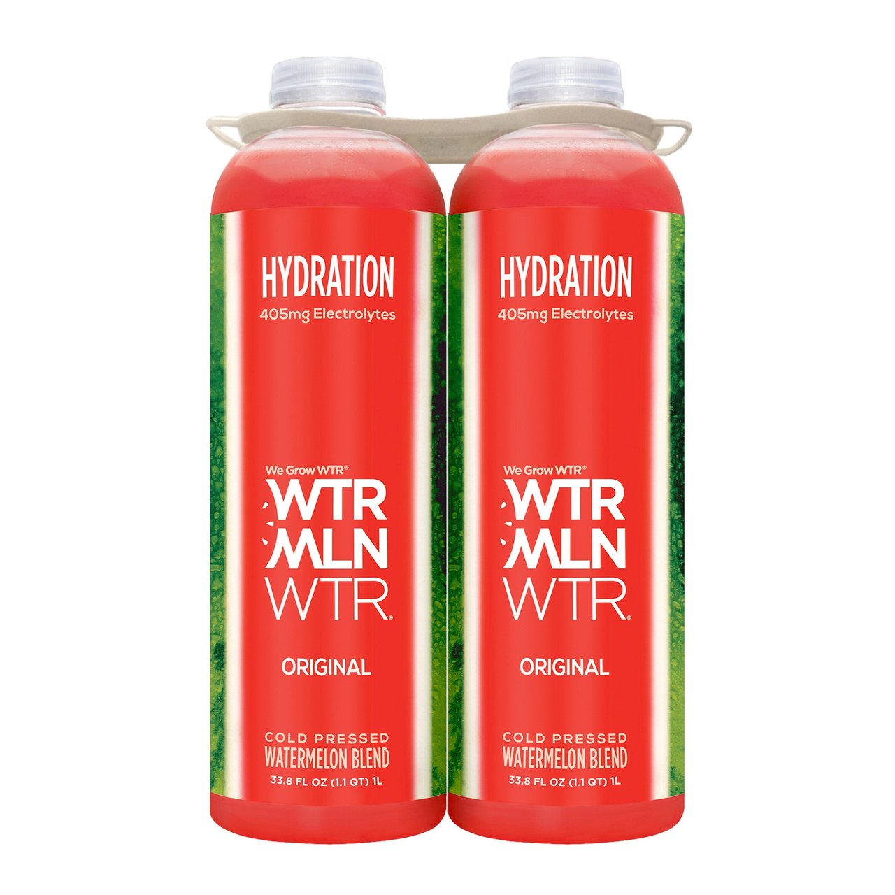 World Waters Watermelon Water, 2-Pack, 33.8 oz Each - Image 1