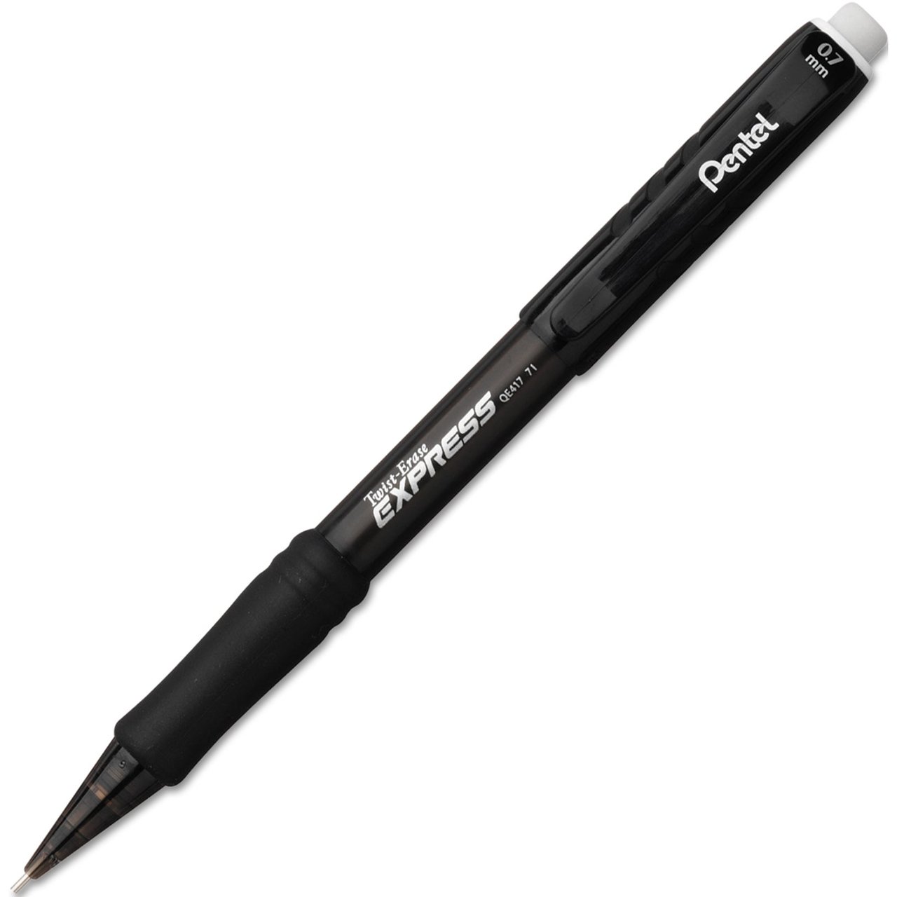 Pentel 0.7mm Twist-Erase EXPRESS Mechanical Pencil, 12-Pack (QE417A) - Image 1