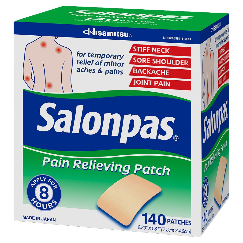 Salonpas Pain Relieving Patch, 140 Count - Image 1
