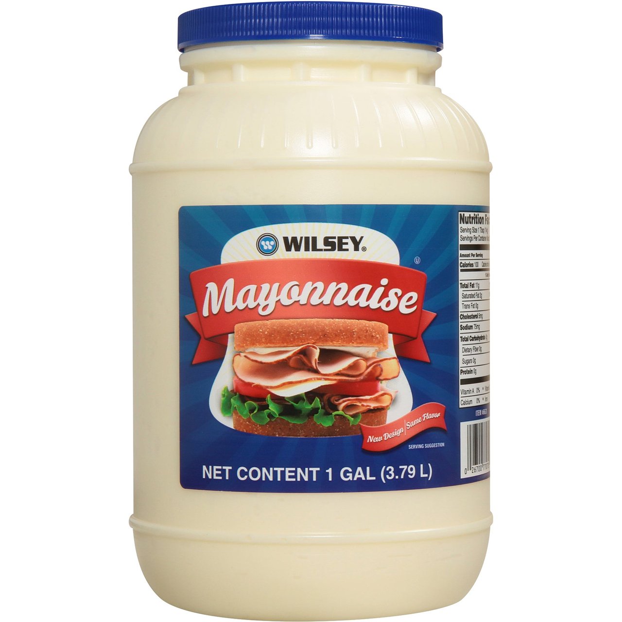 Wilsey Premium Whole Egg Mayonnaise, 1 Gallon - Image 1