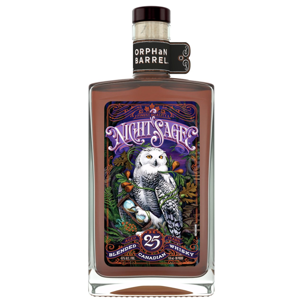 Orphan Barrel Night Sage 25 Year Old Blended Canadian Whisky 750ml