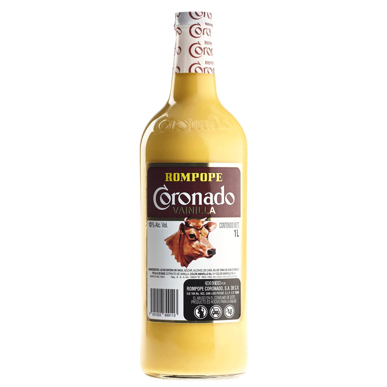 Coronado Rompope Vanilla Cream Liqueur 1 Liter